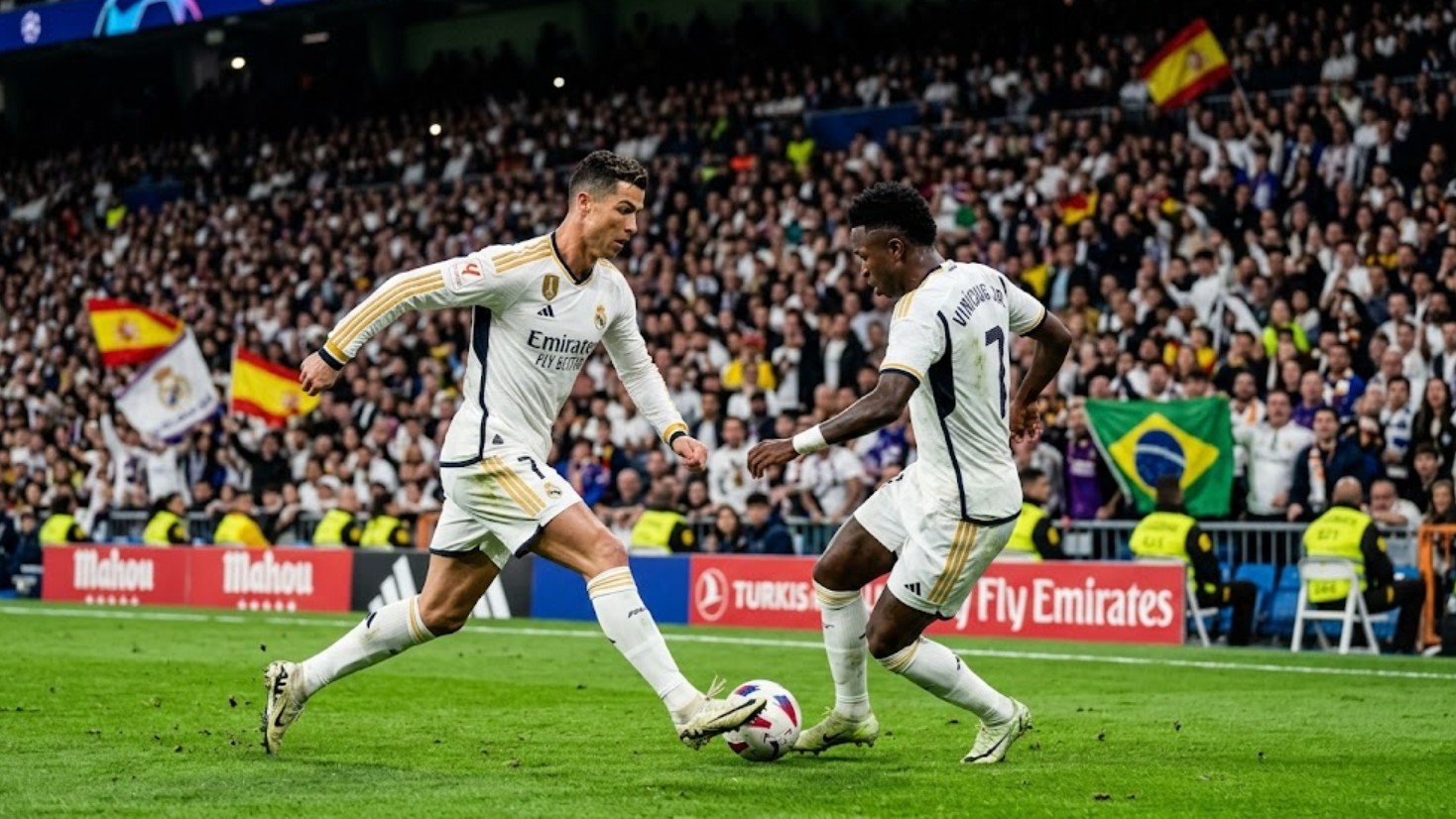 Cristiano Ronaldo vs Vinícius Júnior