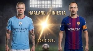 Erling Haaland vs Andrés Iniesta