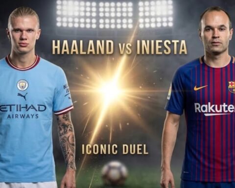 Erling Haaland vs Andrés Iniesta
