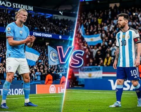 Erling Haaland vs Lionel Messi