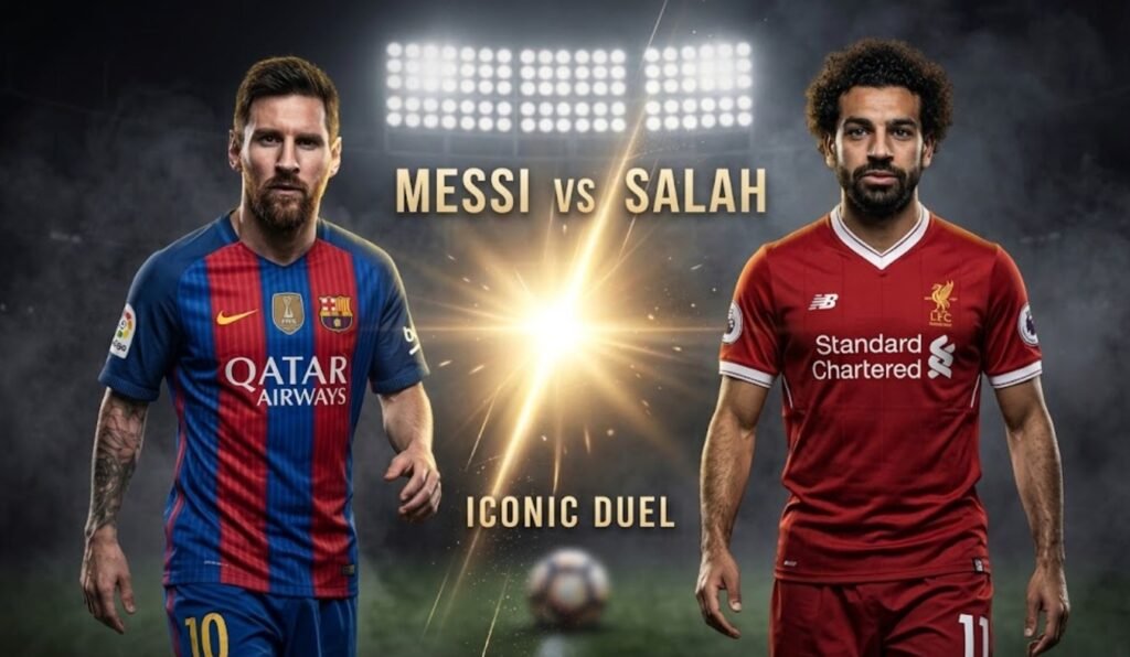 Lionel Messi vs Mohamed Salah