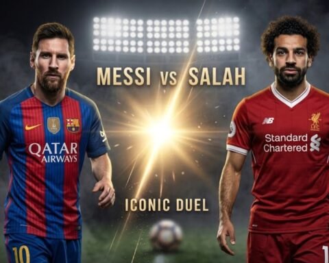Lionel Messi vs Mohamed Salah